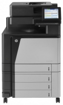 HP Color LaserJet Enterprise Flow M880z multifunctionele printer, Printen, kopiëren, scannen, faxen, Invoer voor 200 vel; Printe