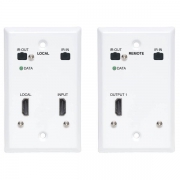 Tripp Lite B127A-1A1-FHFH audio/video extender AV-zender & ontvanger Zwart