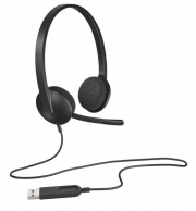 Logitech H340 USB Computer Headset Met digitale audio