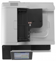 HP LaserJet Enterprise MFP M725dn, Printen, kopiëren, scannen, Invoer voor 100 vel; Printen via de USB-poort aan voorzijde; Scan