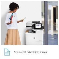 HP Color LaserJet Enterprise Flow MFP M776z, Printen, kopiëren, scannen en faxen, Afdrukken via USB-poort aan de voorzijde