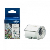 Brother CZ-1005 labelprinter-tape Wit op groen