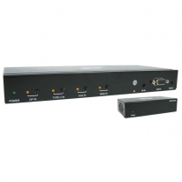 Tripp Lite B320-4X1-MHE-K audio/video extender AV-zender & ontvanger Zwart