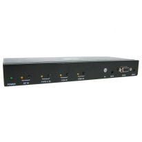 Tripp Lite B320-4X1-MHE-K audio/video extender AV-zender & ontvanger Zwart