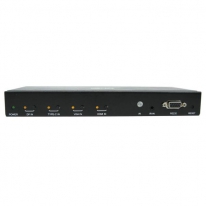 Tripp Lite B320-4X1-MHE-K audio/video extender AV-zender & ontvanger Zwart