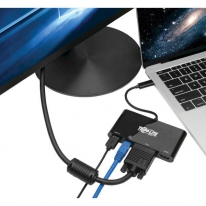 Tripp Lite U444-06N-HV4GUB USB grafische adapter Zwart