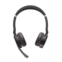 Jabra Evolve 75 Headset Bedraad en draadloos Hoofdband Oproepen/muziek Bluetooth Oplaadhouder Zwart