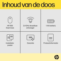 HP 250 Dual-muis