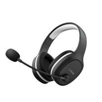 Trust GXT 391 Thian Headset Bedraad en draadloos Hoofdband Gamen USB Type-C Zwart, Wit