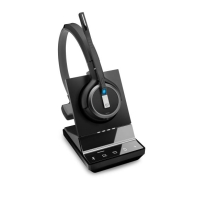 EPOS IMPACT SDW 5036 - EU/UK/AUS Headset Draadloos Hoofdband Kantoor/callcenter Zwart