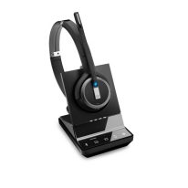 EPOS IMPACT SDW 5066T - EU/UK/AUS Headset Draadloos Hoofdband Kantoor/callcenter Zwart