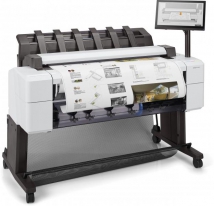 HP Designjet T2600dr grootformaat-printer Thermische inkjet Kleur 2400 x 1200 DPI A0 (841 x 1189 mm) Ethernet LAN