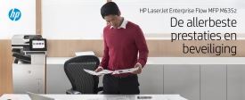 HP LaserJet Enterprise Flow MFP M635z, Printen, kopiëren, scannen, faxen, Scannen naar e-mail; Dubbelzijdig printen; Automatisch