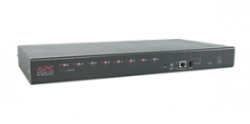 APC 8 Port Multi-Platform Analog KVM KVM-switch Rack-montage