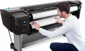 HP Designjet T1700dr grootformaat-printer Thermische inkjet Kleur 2400 x 1200 DPI 1118 x 1676 mm Ethernet LAN