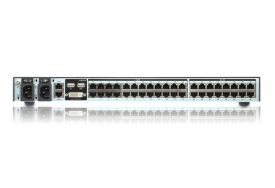 ATEN 1 lokale/2 externe toegangen, 40-poorten Cat 5 KVM over IP-switch met virtuele media (1920 x 1200)