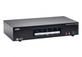 ATEN 4-poorts USB 3.0 4K DisplayPort Triple Display KVMP™-switch