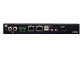 ATEN 1-Lokaal/Extern delen toegang 4K DisplayPort KVM-over-IP schakelaar met enkelvoudige poort