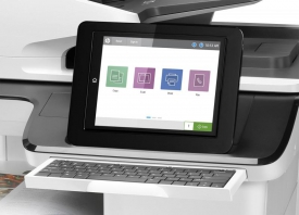 HP Color LaserJet Enterprise Flow MFP M776z, Printen, kopiëren, scannen en faxen, Afdrukken via USB-poort aan de voorzijde